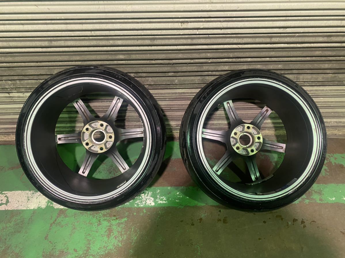 RAYS gramLIGHTS 57C6 18インチ 8.5j+33 2本 レイズ グラムライツ 