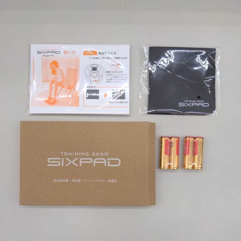 Foot Fit SIXPAD フィット) Fit(シックスパッド フィットの通販 sixpad フットフィット　ＳＰ－ＦＦ231OF　u152 