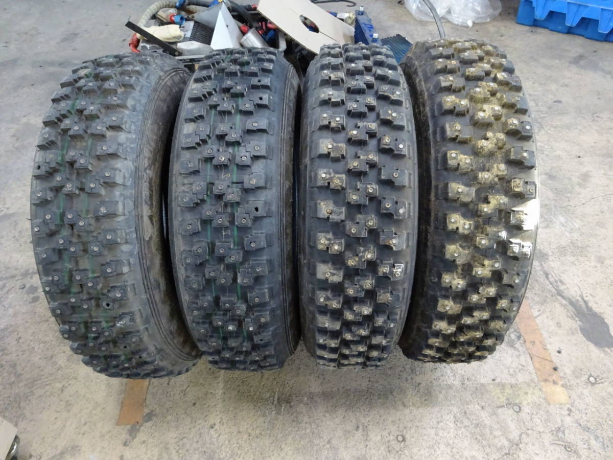 ワインカップ フルピン スパイクタイヤ ポテンザRE39R 175SR14 