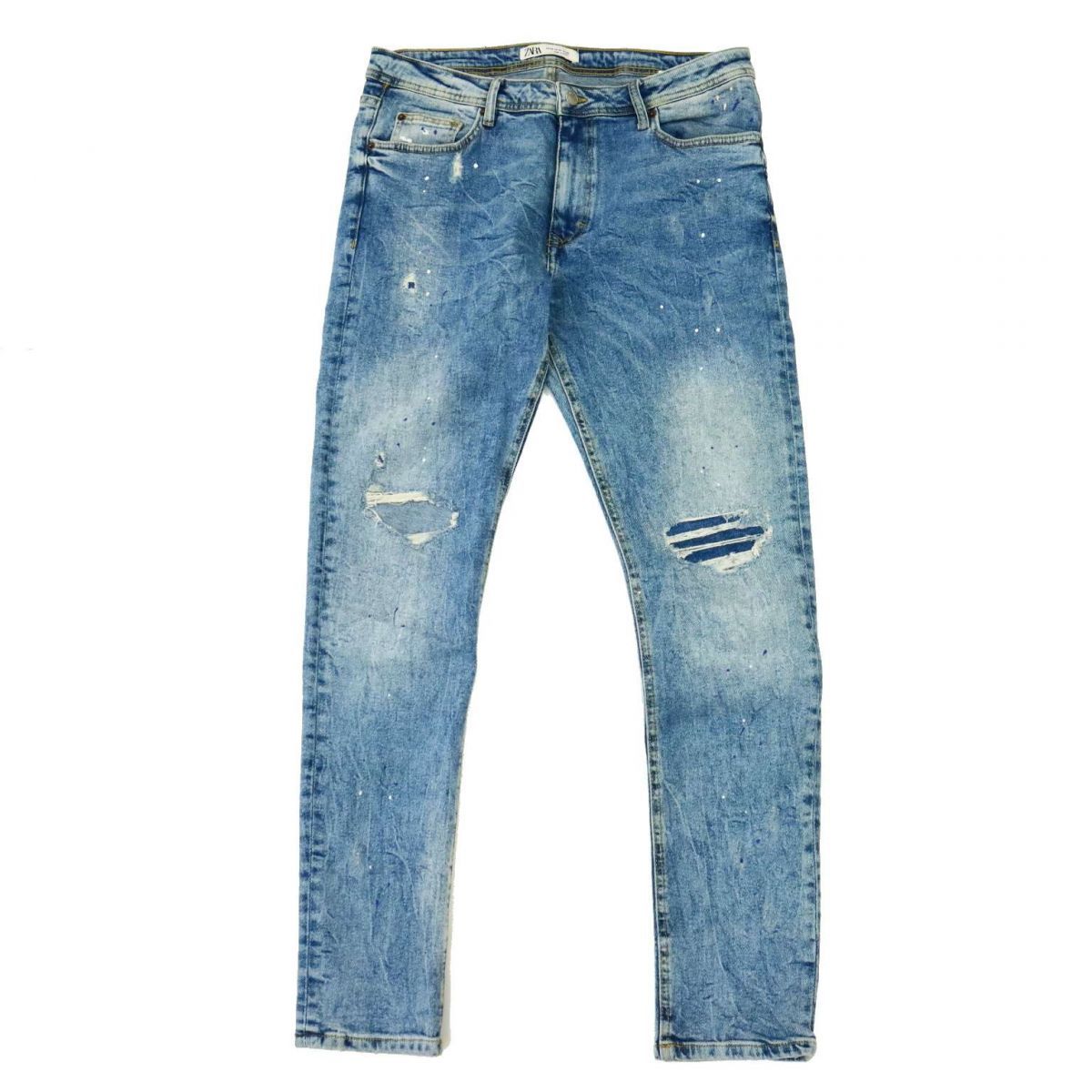 メーカー公式ショップ Zara Men ザラ スキニーデニムパンツ Teleacv Cl