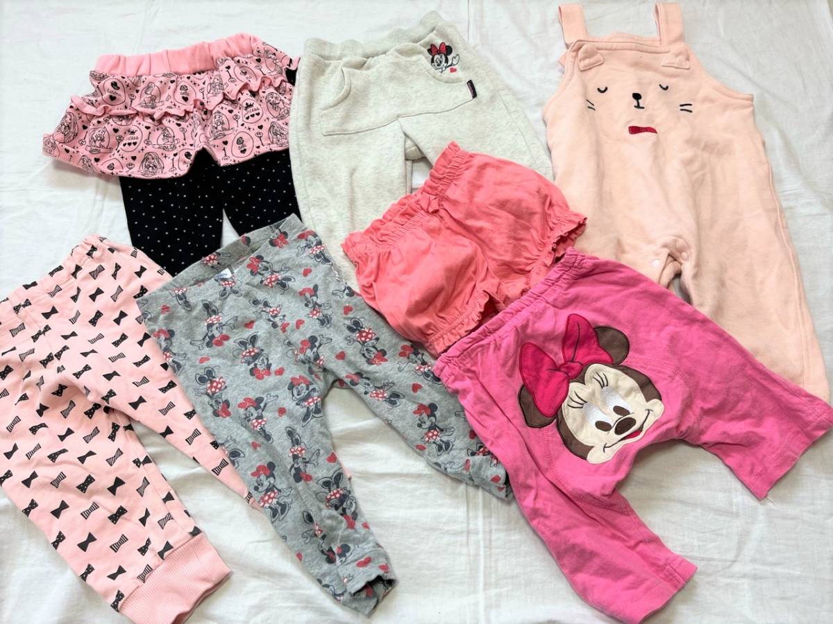 子供服福袋③☆大量＊80-95㎝＊女の子＊65点＊アイテム色々＊格安 
