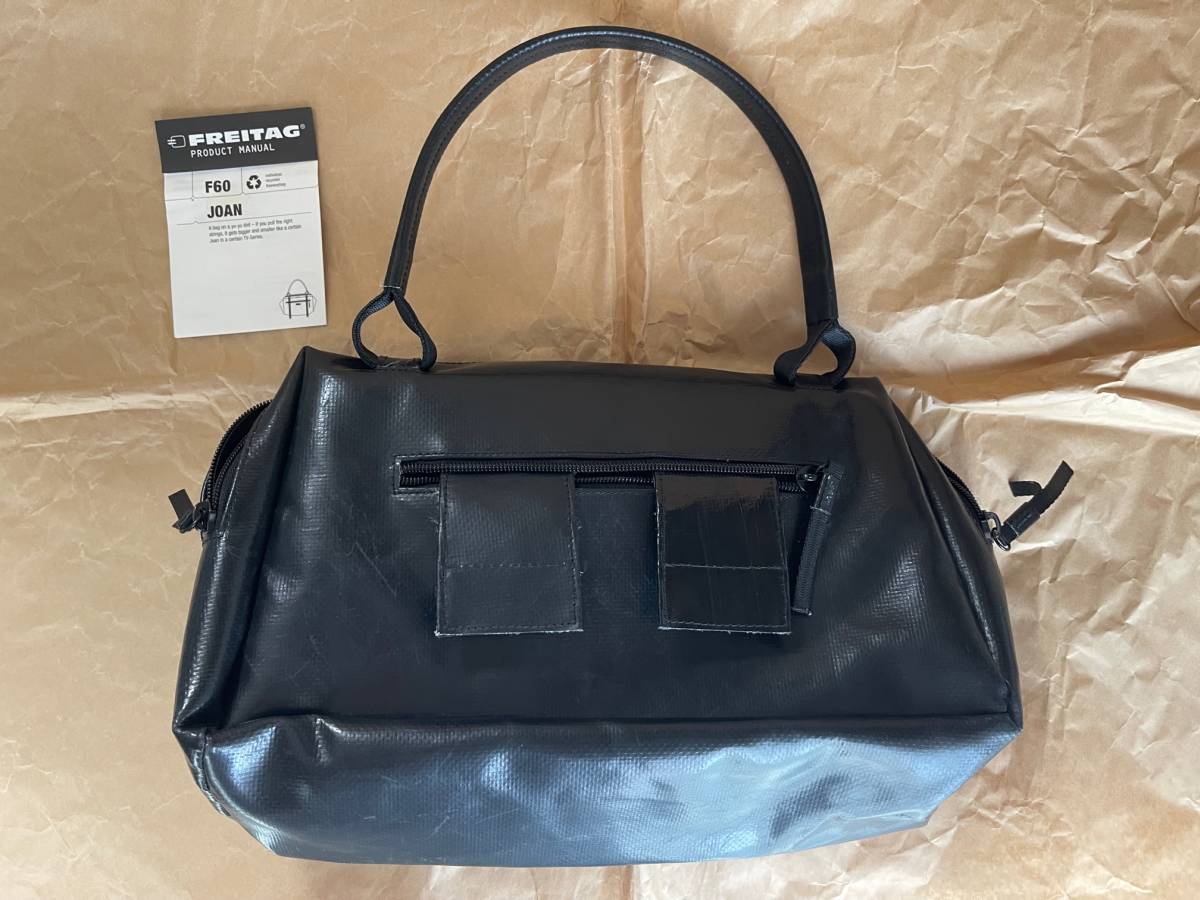 FREITAG フライターグ F60 JOAN ブラック 単色 ショルダーバッグ 美品 
