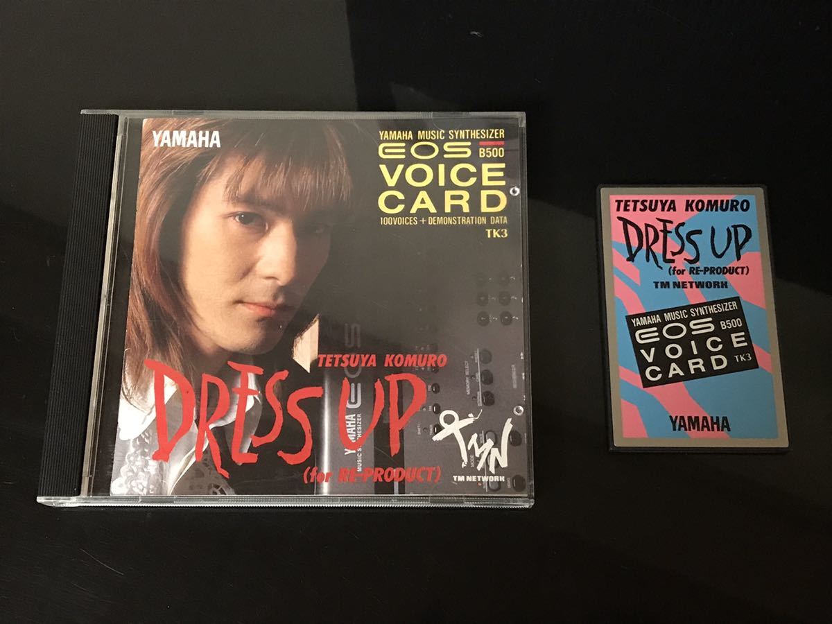 即決・送料込み】YAMAHA EOS B500 VOICE CARD DRESS UP 小室哲哉