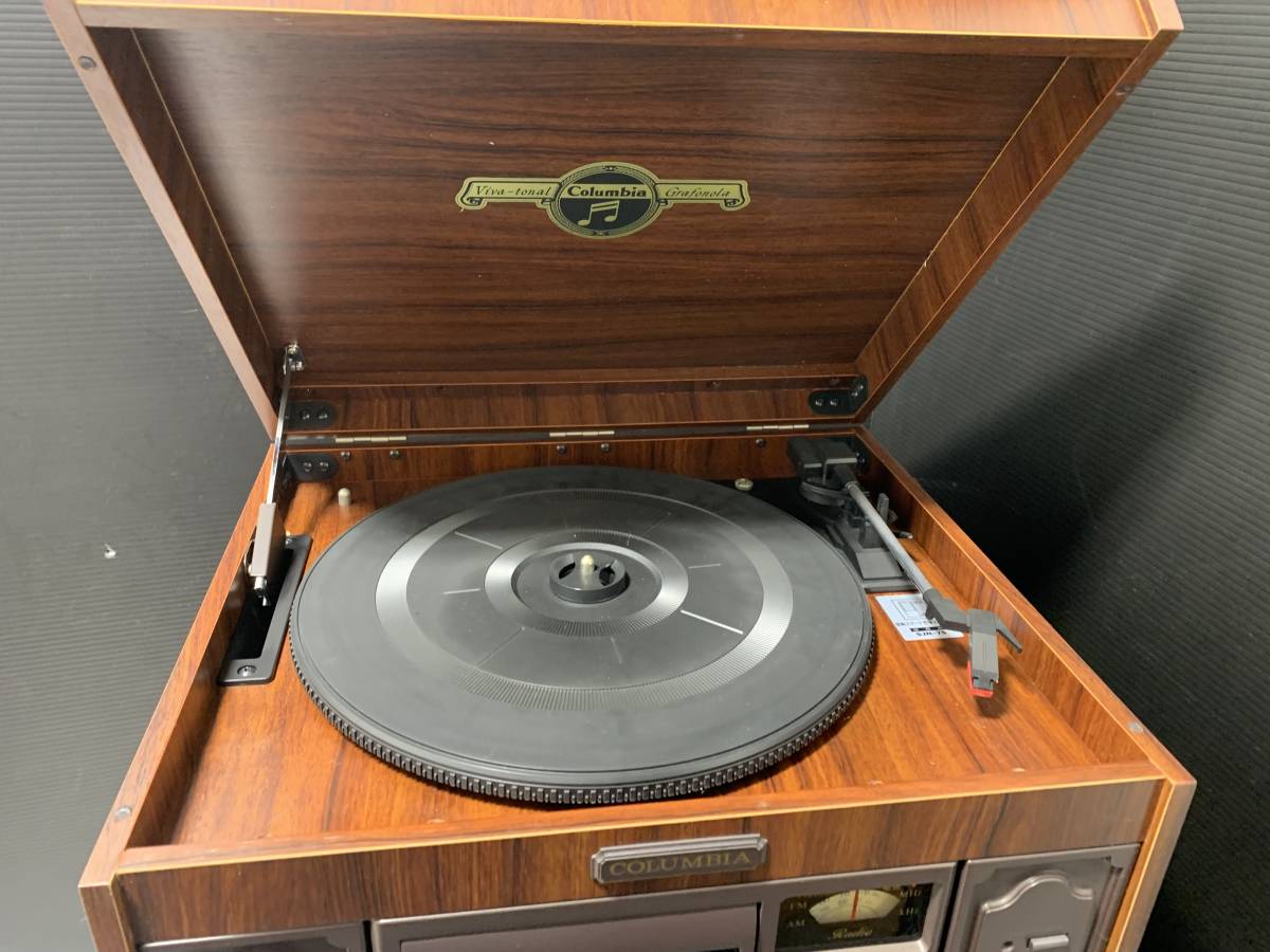 ◇Columbia コロムビア マルチステレオ GP-60 CD ラジオ レコード 
