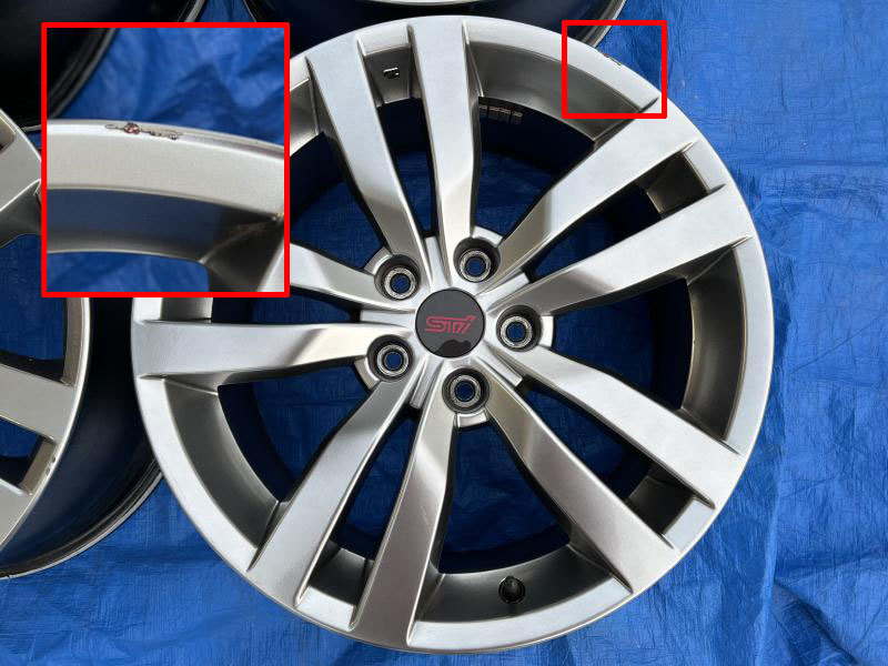 WRX スバル STI インプレッサ 純正 スバルインプレッサ純正ホイール4本セット 公式通販 鍛造 2026年最新Yahoo!オークション ホイール 7JJ +53 16インチ STi GC8 スタッドレスタイヤ