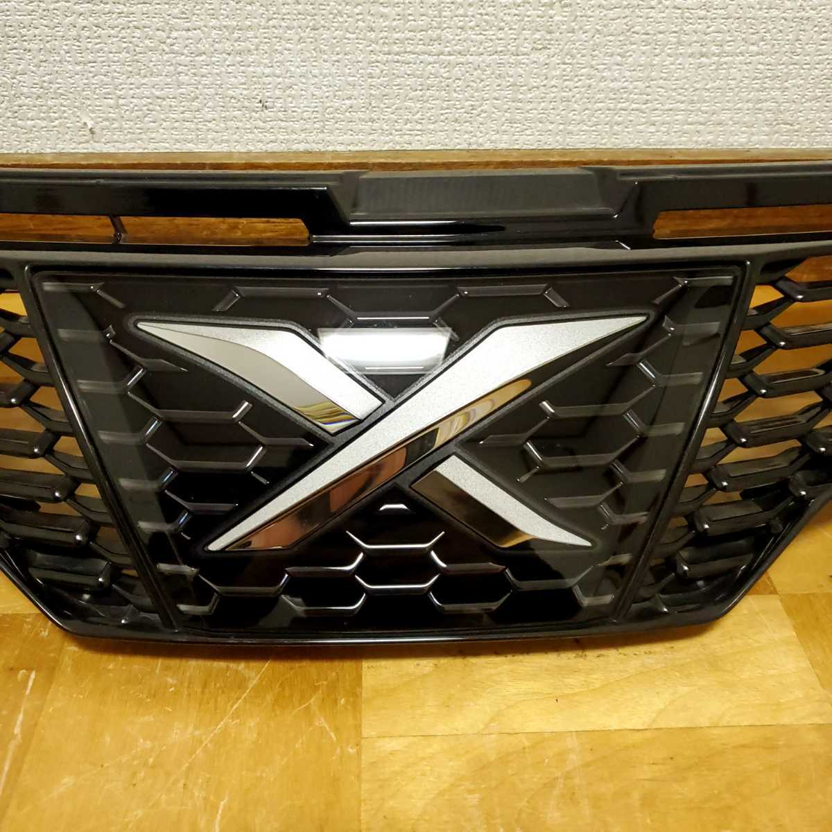 希少 美品 GRX130 後期 マークX 純正 プリクラッシュ フロント グリル 