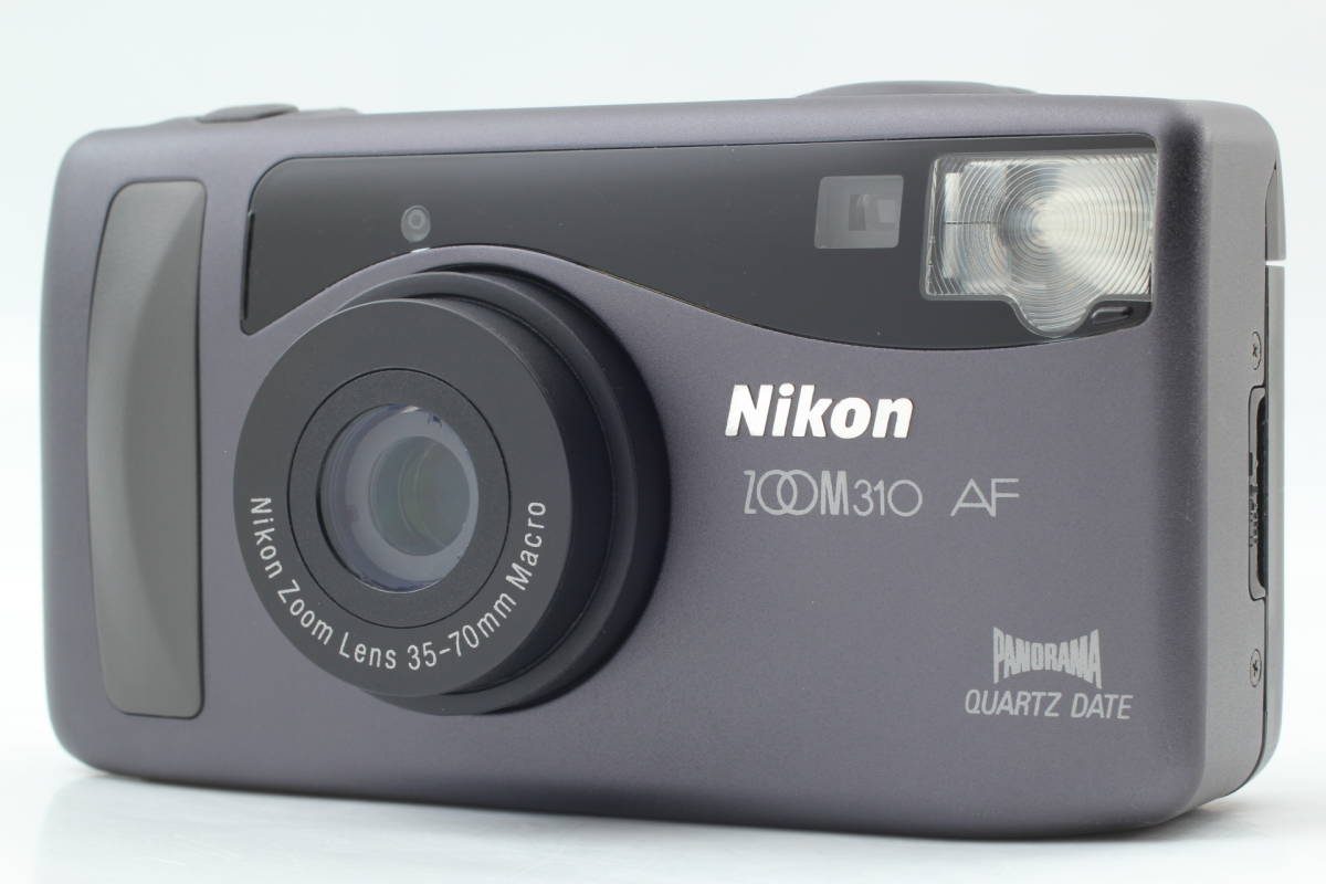 Nikon ZOOM 310 AF パノラマ クォーツデート 動作確認済 美品 ☆現状品☆ニコン Nikon☆ZOOM 310AF 35-70mm Macro PANORAMA QUARTZ