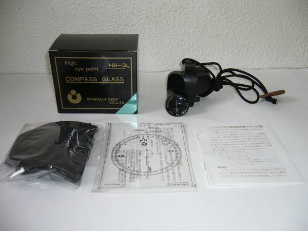 石神井計器製作所 コンパスグラス HB-3L LEDライト付き(コンパス