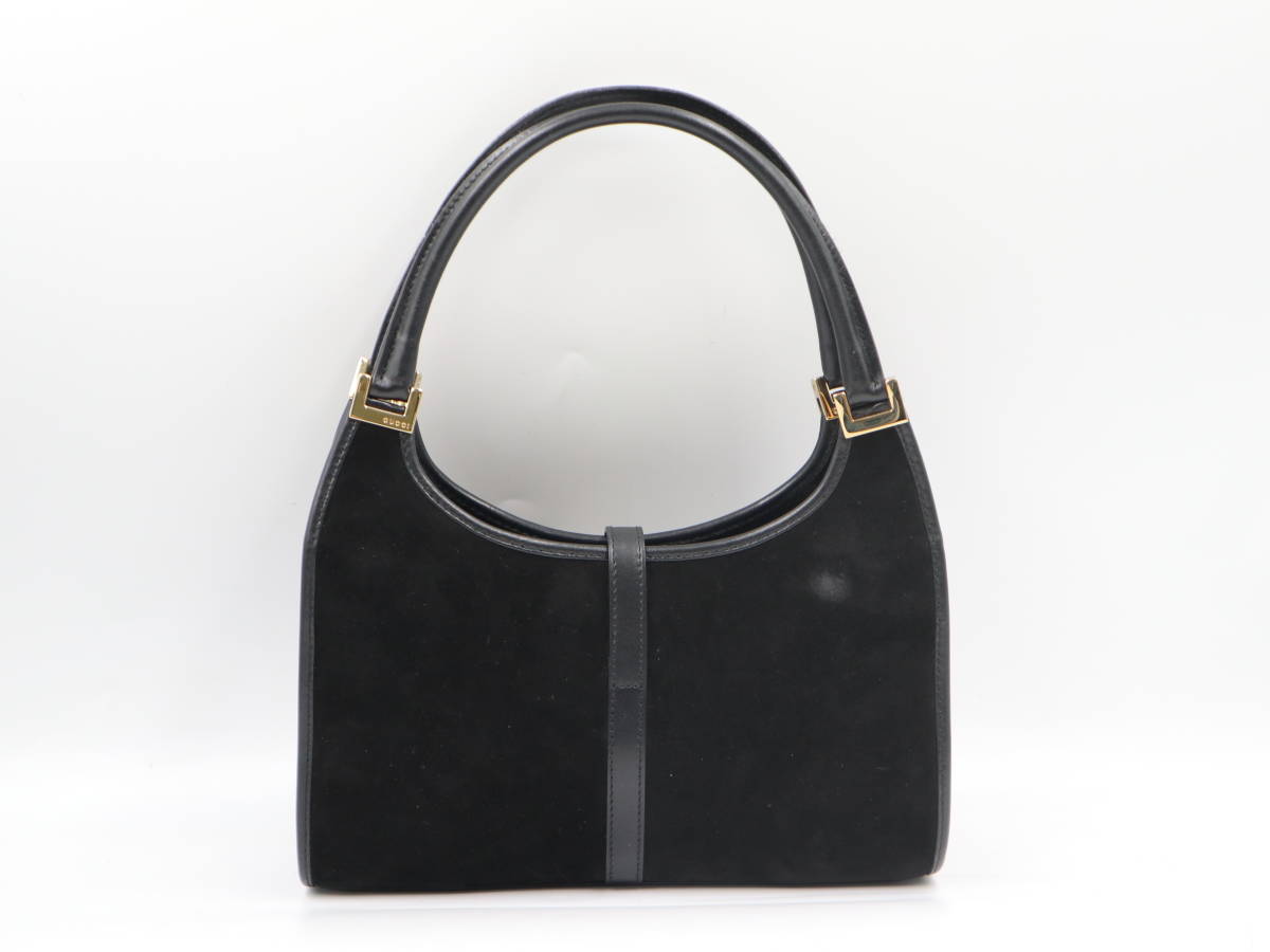 ☆GUCCI グッチ 002.1068.3444 ジャッキーライン レザー スエード 