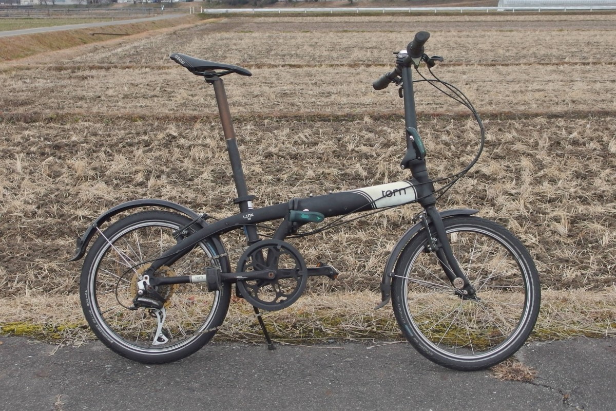 TERN LINK N8 20インチ 折りたたみ小径車 ミニベロ 泥除け付き 送料 