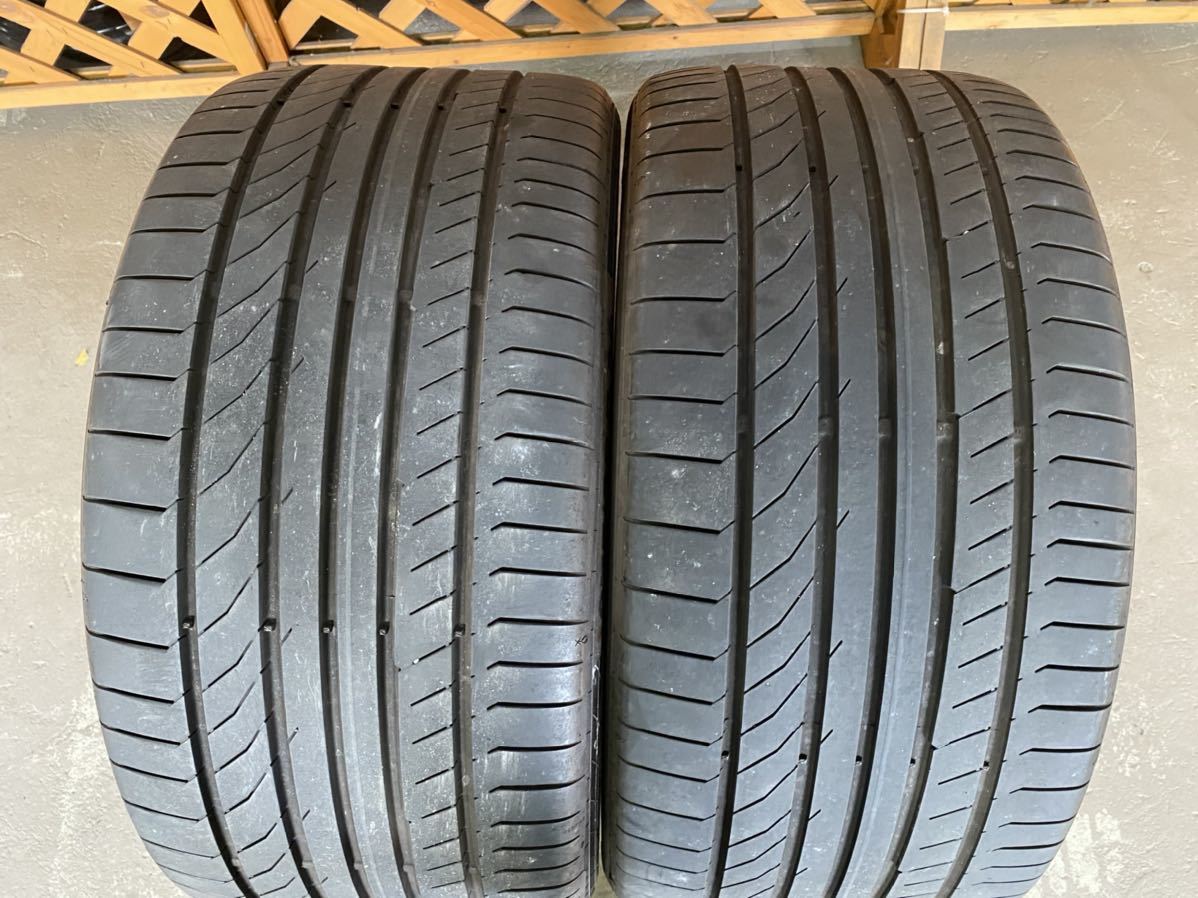 コンチネンタル 275/35R20 2本セット バリ山 contisportcontact