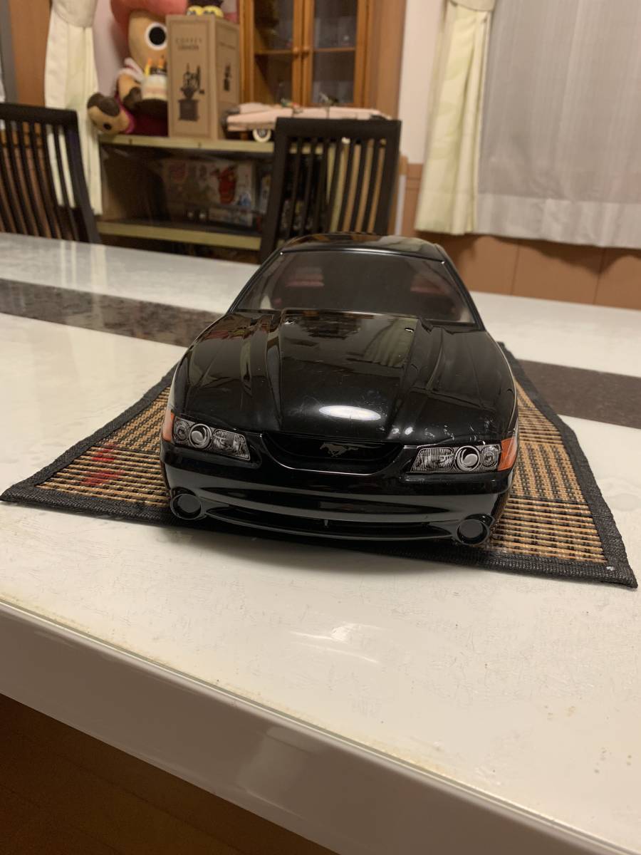 ムスタングラジコンボディ10分の1アルミホイール付_1