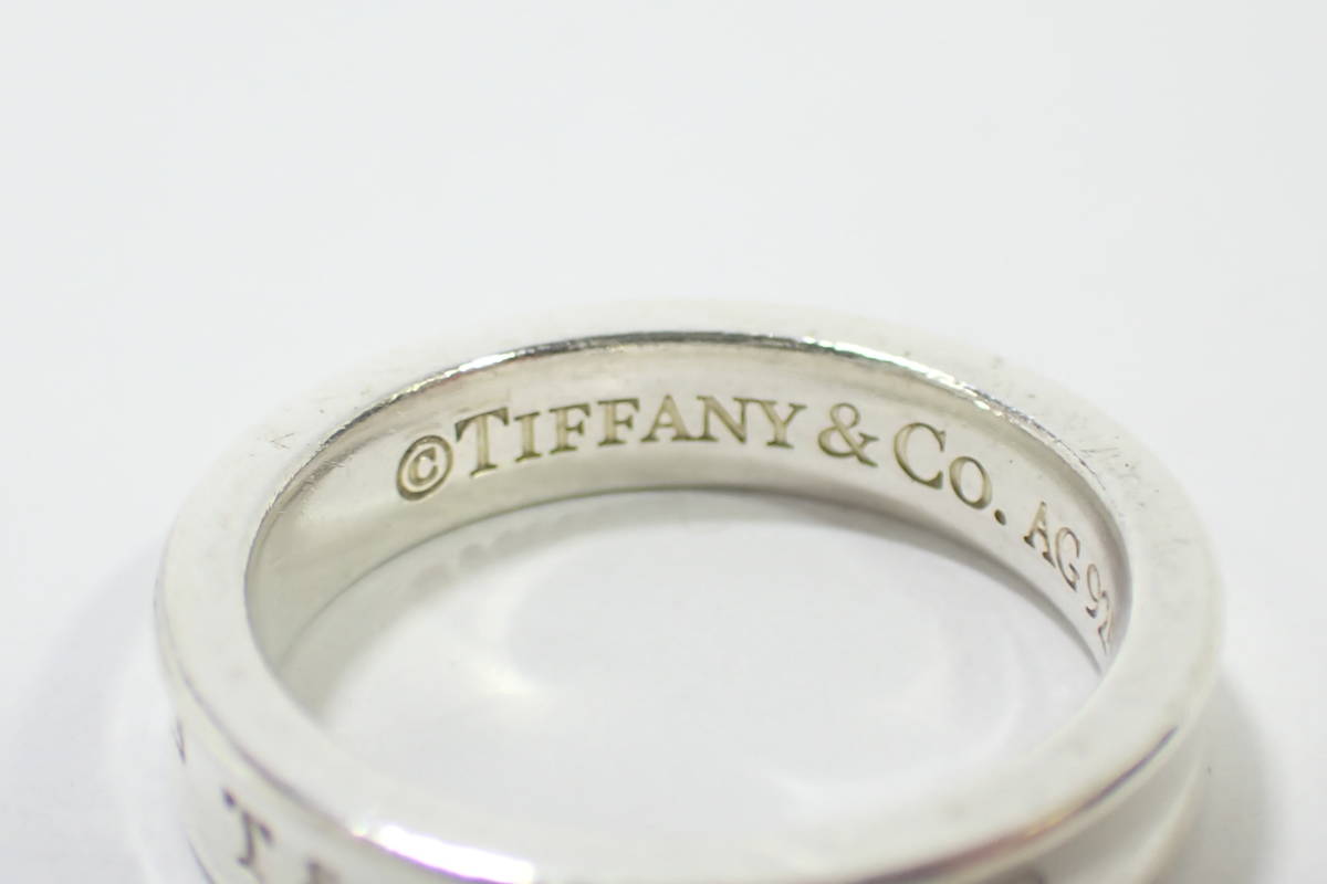 66860 TIFFANY＆Co 1837 ティファニー 指輪 リング 4mm ナローリング