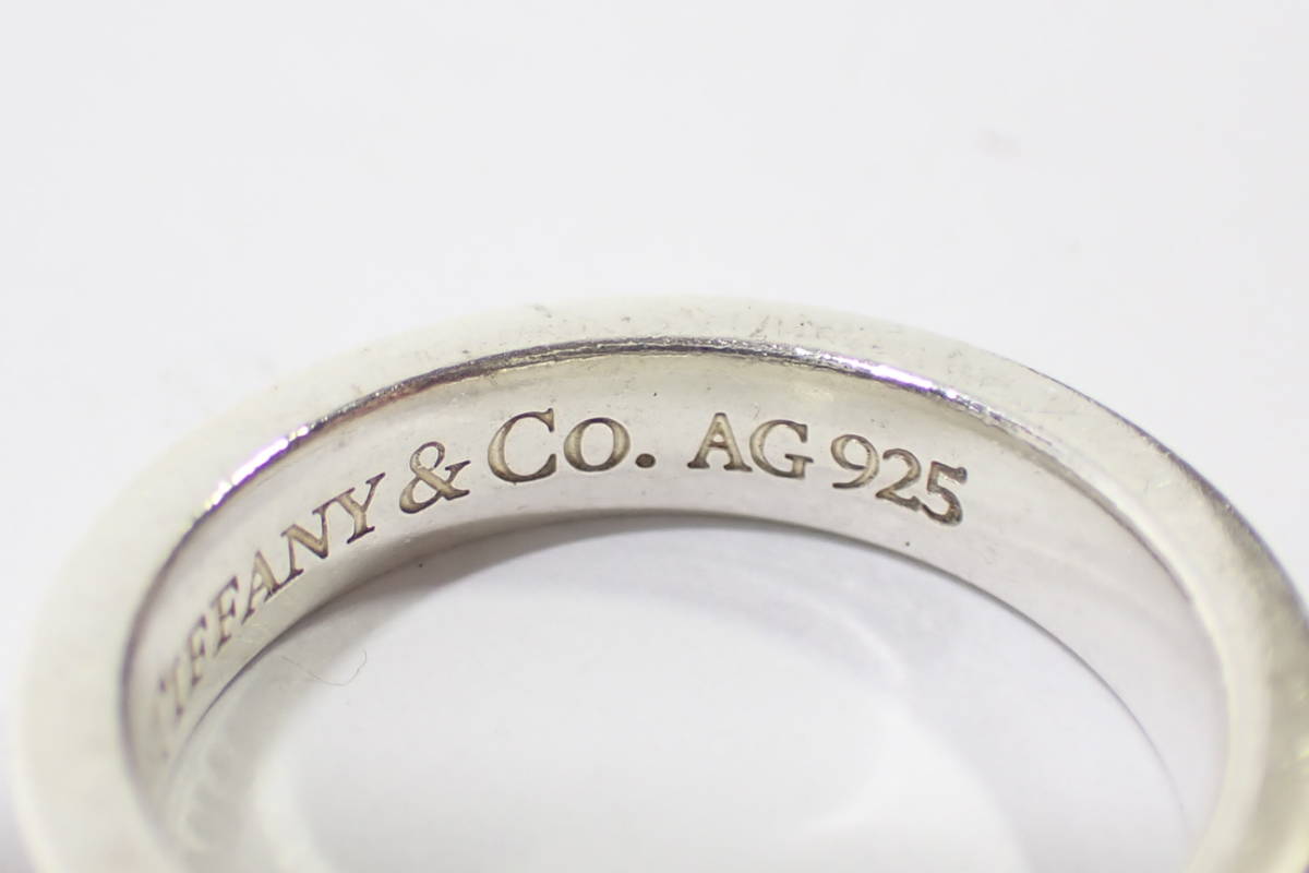 66860 TIFFANY＆Co 1837 ティファニー 指輪 リング 4mm ナローリング