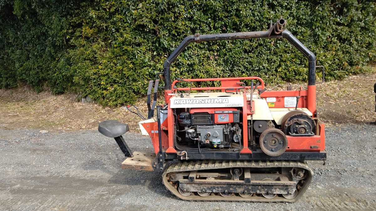 カワシマ EC2001W 林内運搬車 林内作業車 現状渡し バッテリー新品 NFA 