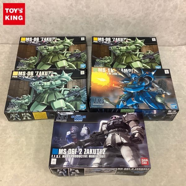 【定番人気，爆買い】 1円 HGUC 1/144 ケンプファー 量産型ザク 他(プラモデル)｜売買されたオークション情報、yahooの商品情報をアーカイブ公開 - オークファン その他