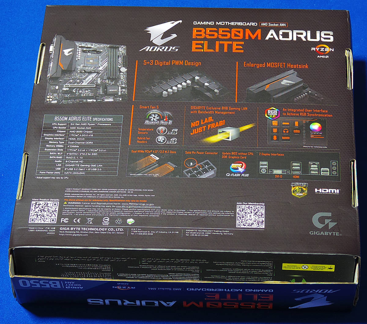 SALE，品質保証 【中古】GIGABYTE B550M AORUS ELITE