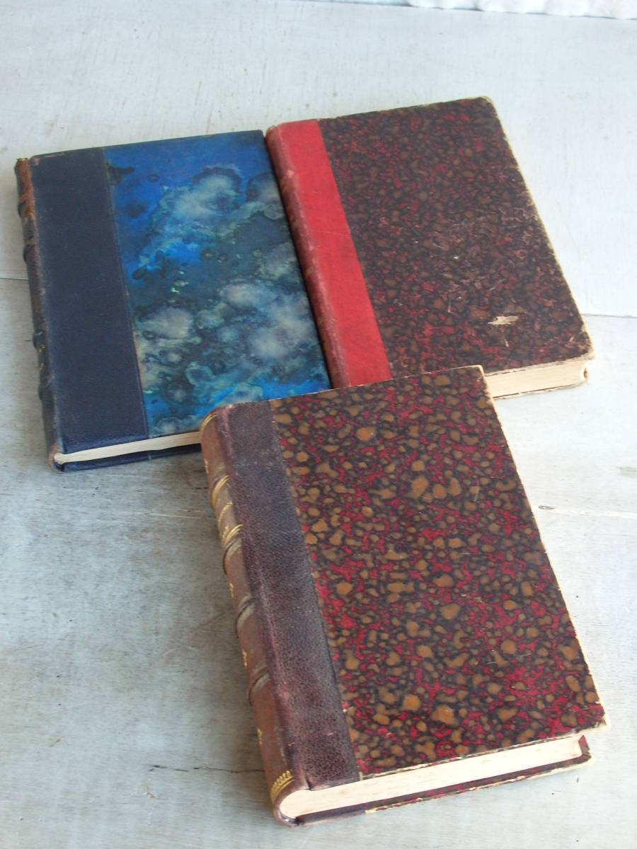 フランスアンティーク　古書　セット フランスのアンティークブックセット：19～20世紀の装飾セット - Etsy 日本