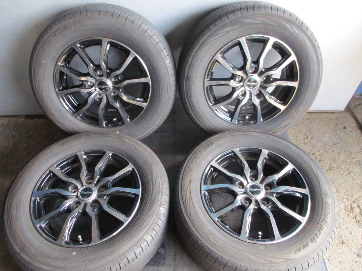 ☆8.5分山☆19年製☆ ヨコハマ BluEarth RV-02 205/65R15 社外