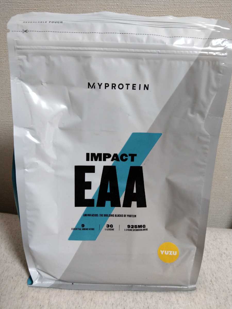 EAA 1kg マイプロテイン Impact インパクト | ゆずグリーンティー ゆず 
