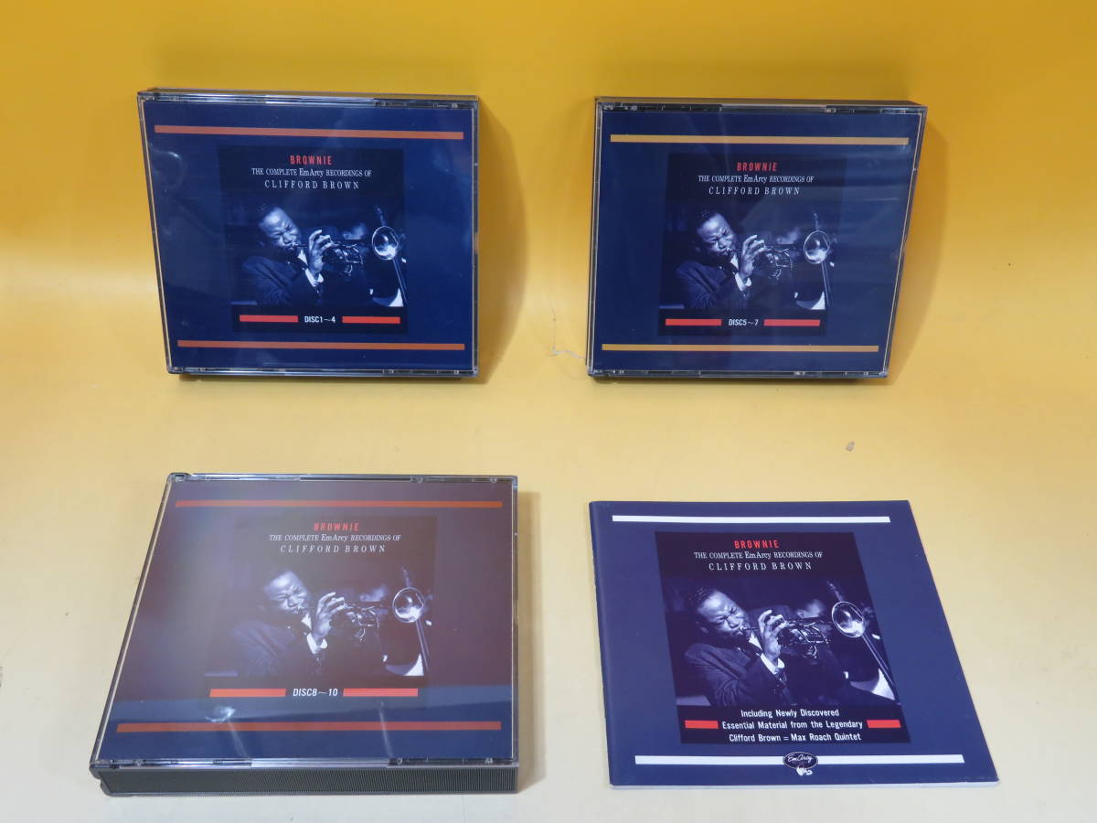 The Complete EmArcy Brownie: Recordings Clifford Brown of by [Box