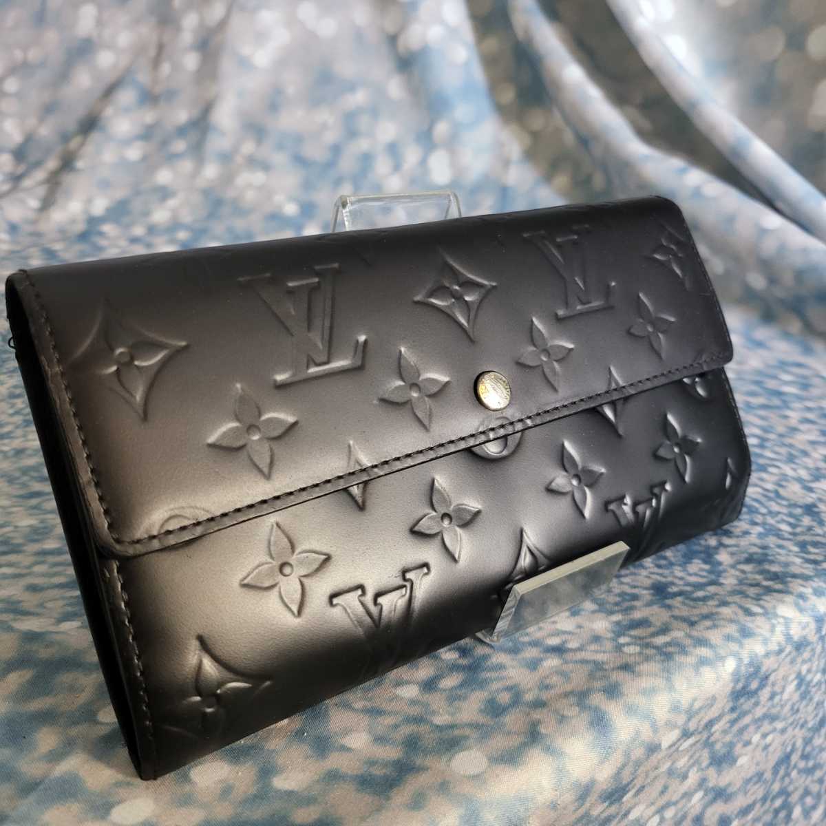 1523】美品 LOUIS VUITTON ルイヴィトン 男女 長財布 ヴェルニ 