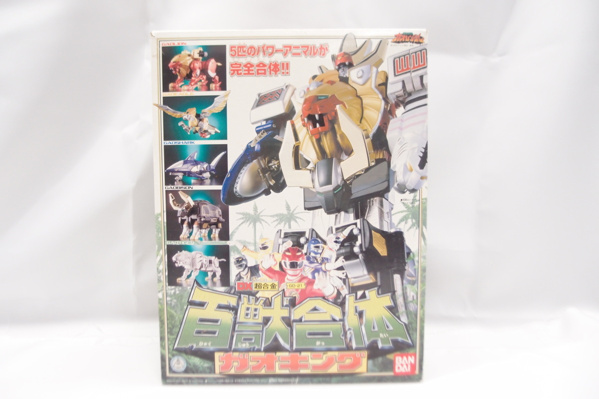 定番人気，爆買い DX超合金 百獣合体 ガオキング 中古 △WH1490