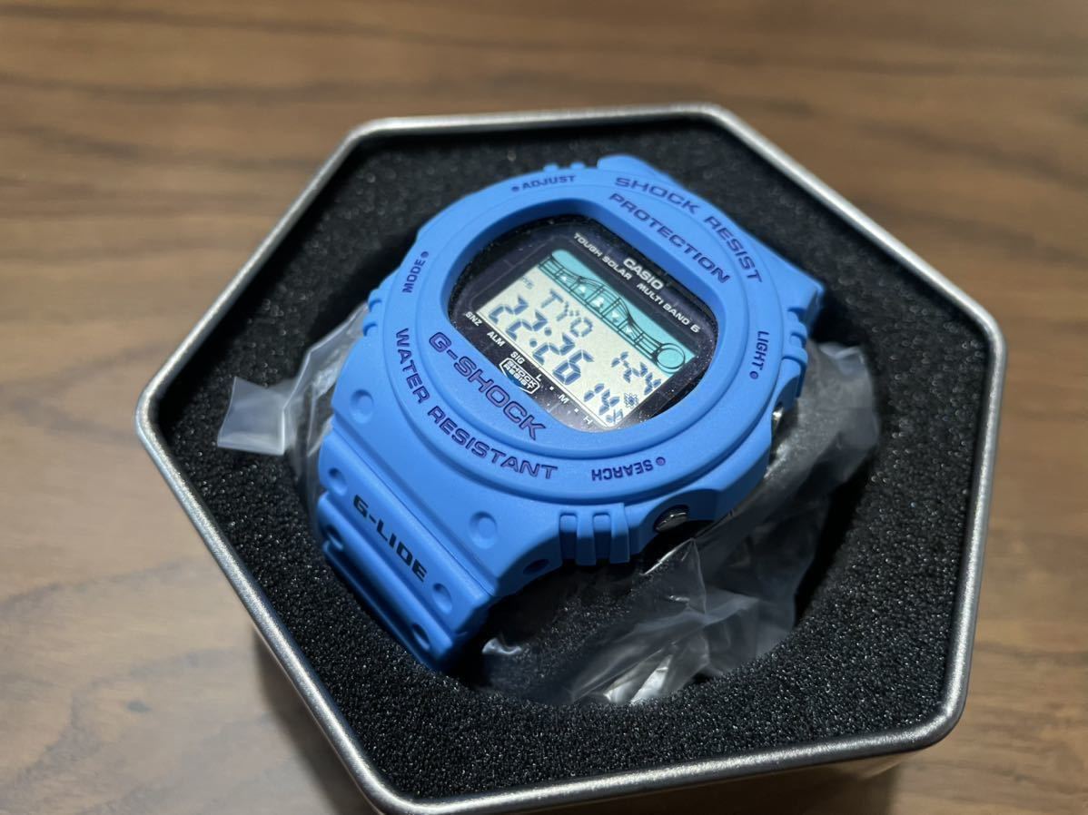 CASIO G-SHOCK G-LIDE GWX-5700CS-2JF 試着のみ タイドグラフ ムーン