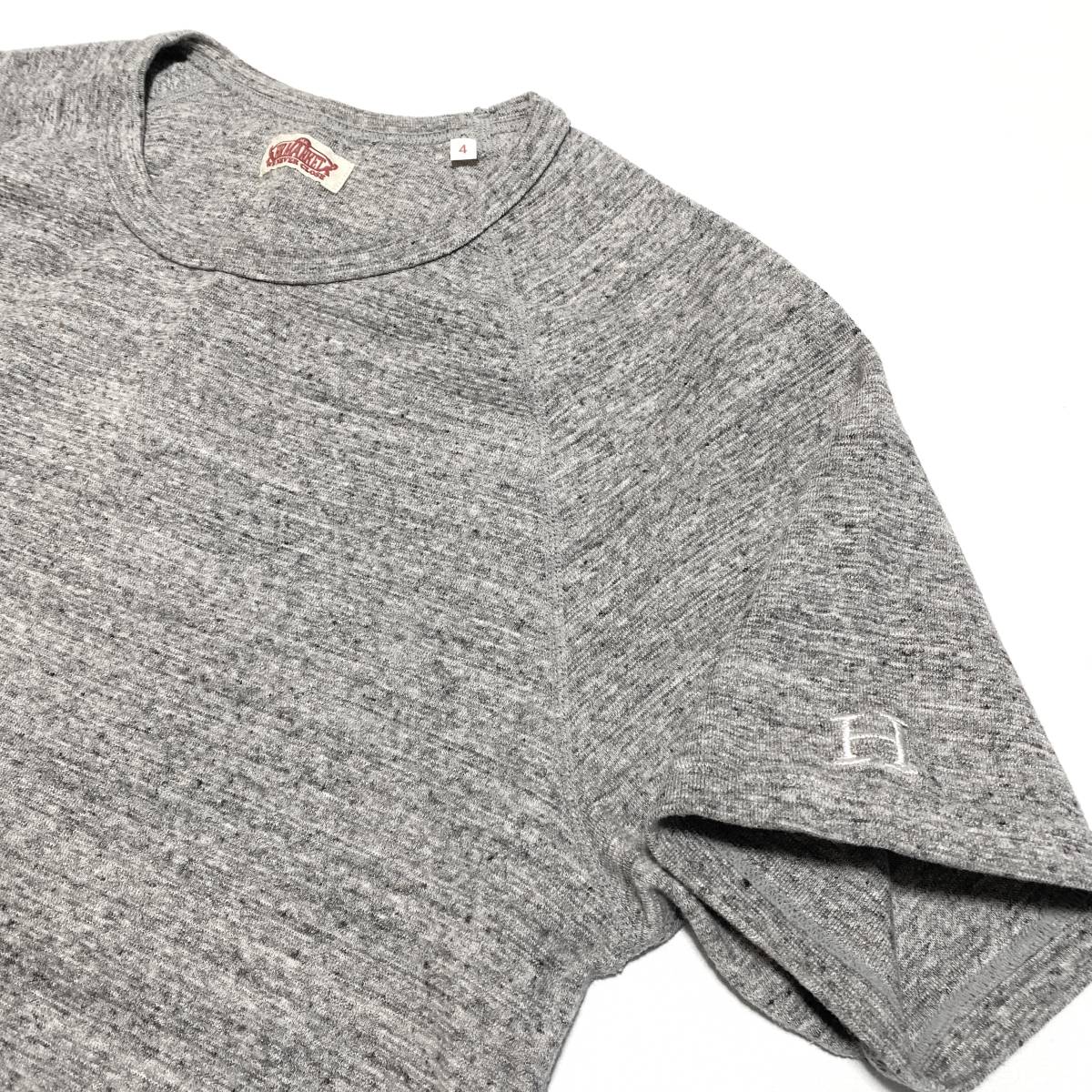 Hollywood Ranch Market ハリウッドランチマーケット 無地 Tシャツ 4 杢 グレー メンズ 聖林公司 日本製 送料198円 22 0124 半袖tシャツ 売買されたオークション情報 Yahooの商品情報をアーカイブ公開 オークファン Aucfan Com