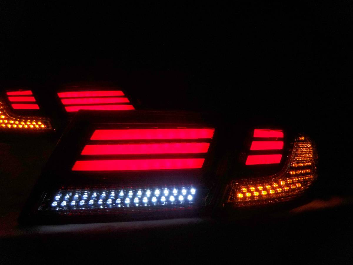 「決まりました！」オデッセイ　RB3 RB4 DEPO LEDテールレンズ 「中古品」 オデッセイ RB3 RB4 アクリル仕様 ファイバー フルLEDテールレンズ