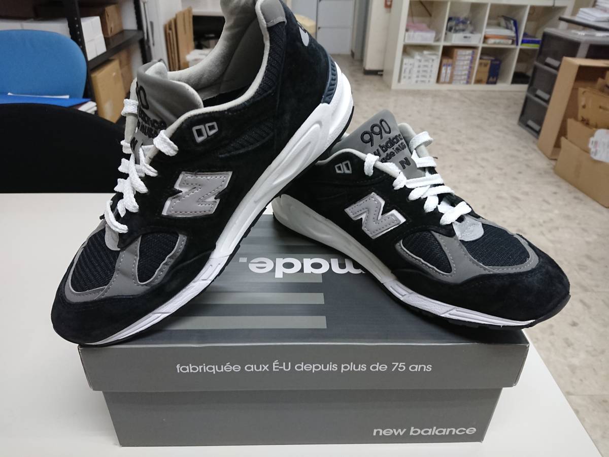 ニューバランス M990 BL2 V2 26.5cm 2021年製 国内正規品 992 993 1500 