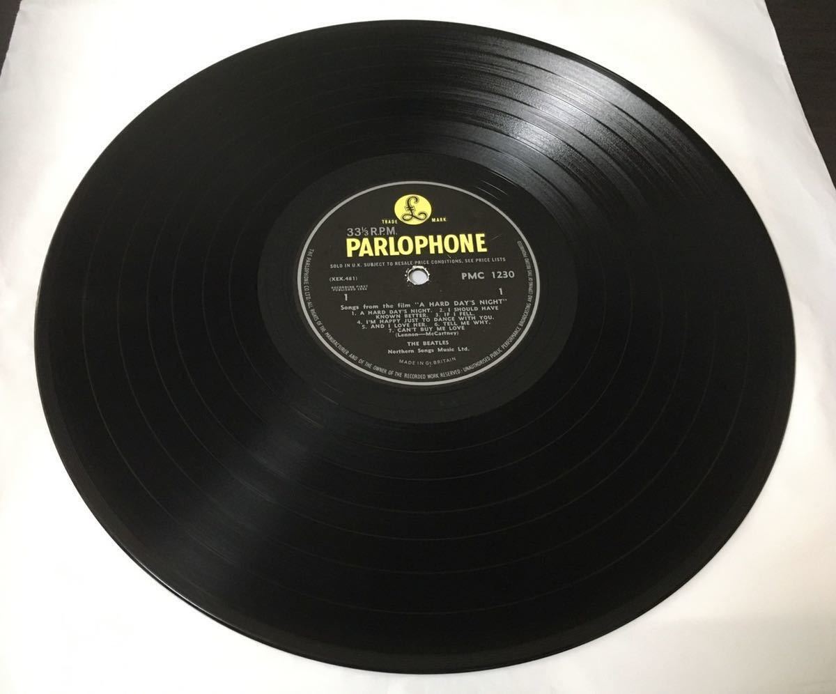 英原盤 A Hard Day's Night PMC1230 Mono 3N&frasl;3N UKオリジナル The