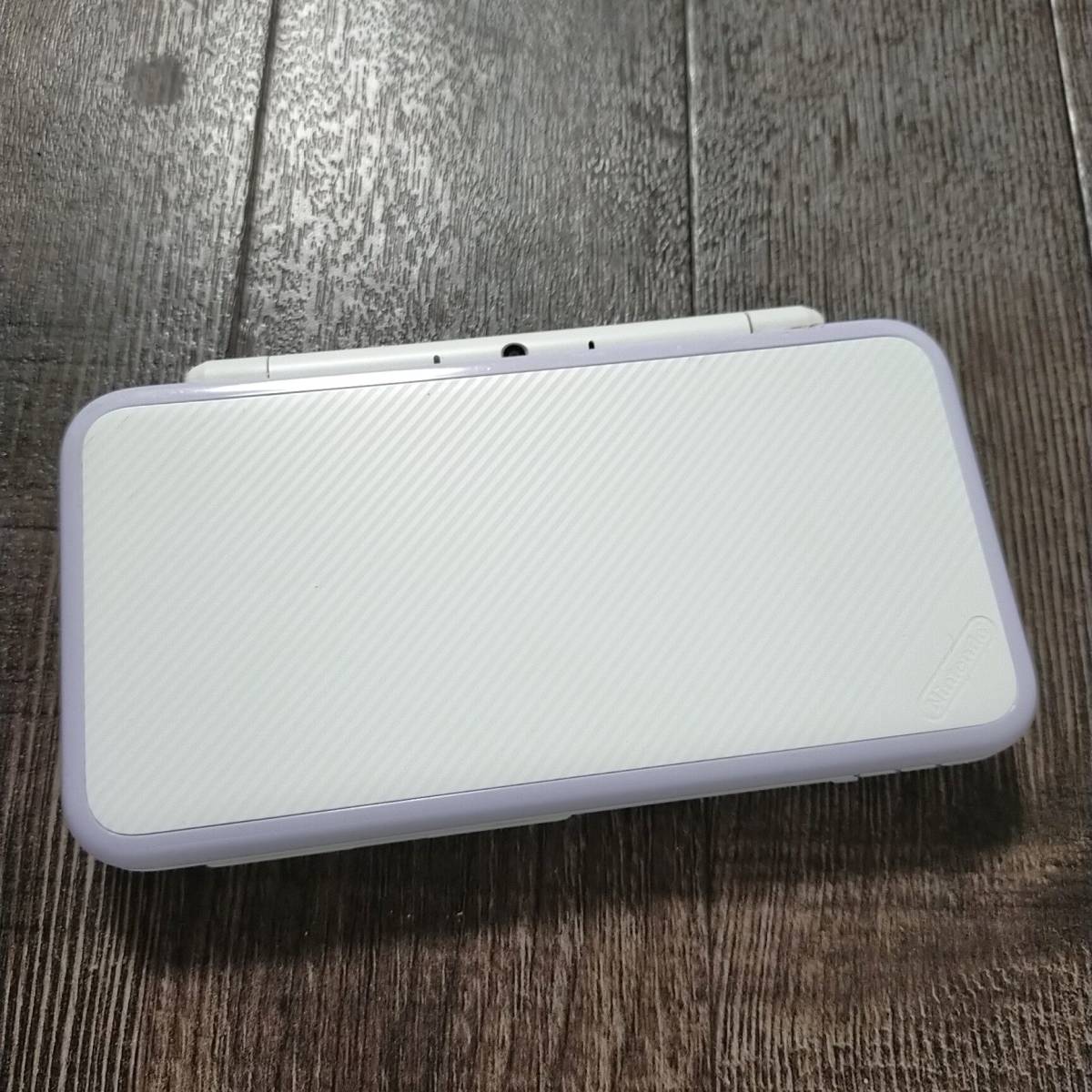 new2dsll 本体 ホワイト×ラベンダー 白 NEW NINTENDO 2DSLL 中古  