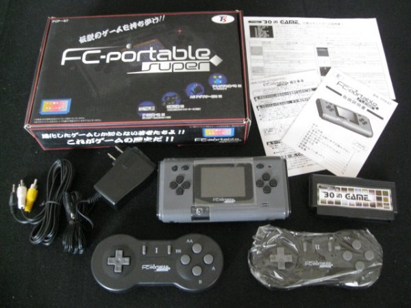 【高品質，SALE】 ファミコン互換機 FC-portable super FC ポータブル スーパー(テレビゲーム)｜売買されたオークション情報、yahooの商品情報をアーカイブ公開 - オークファン その他