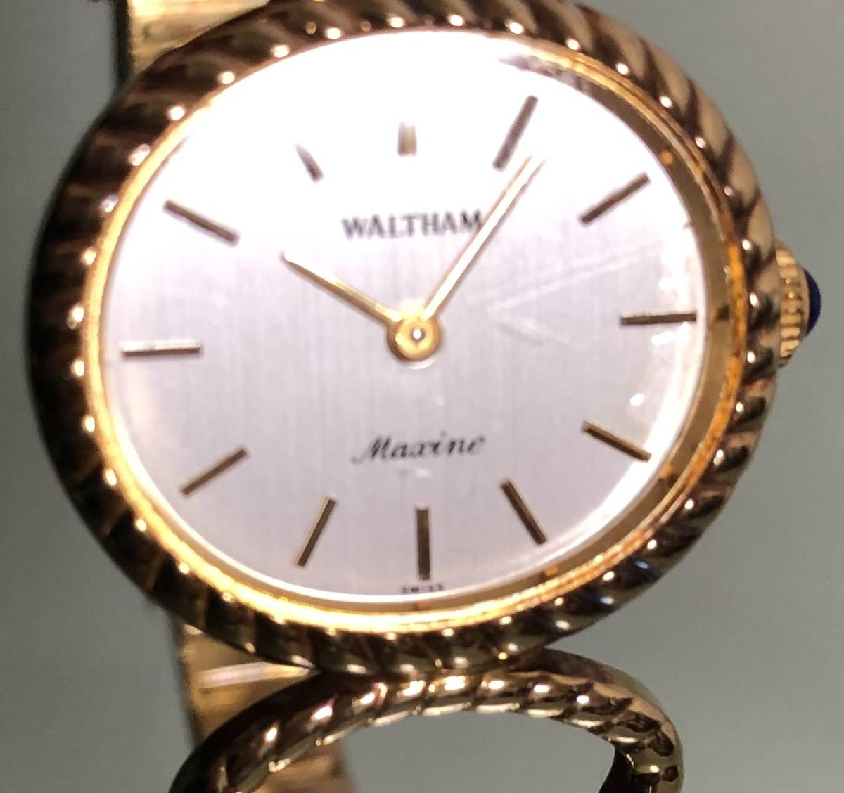 ☆稼動品☆WALTHAM ウォルサム☆腕時計☆レディース☆Mascine☆手巻き☆