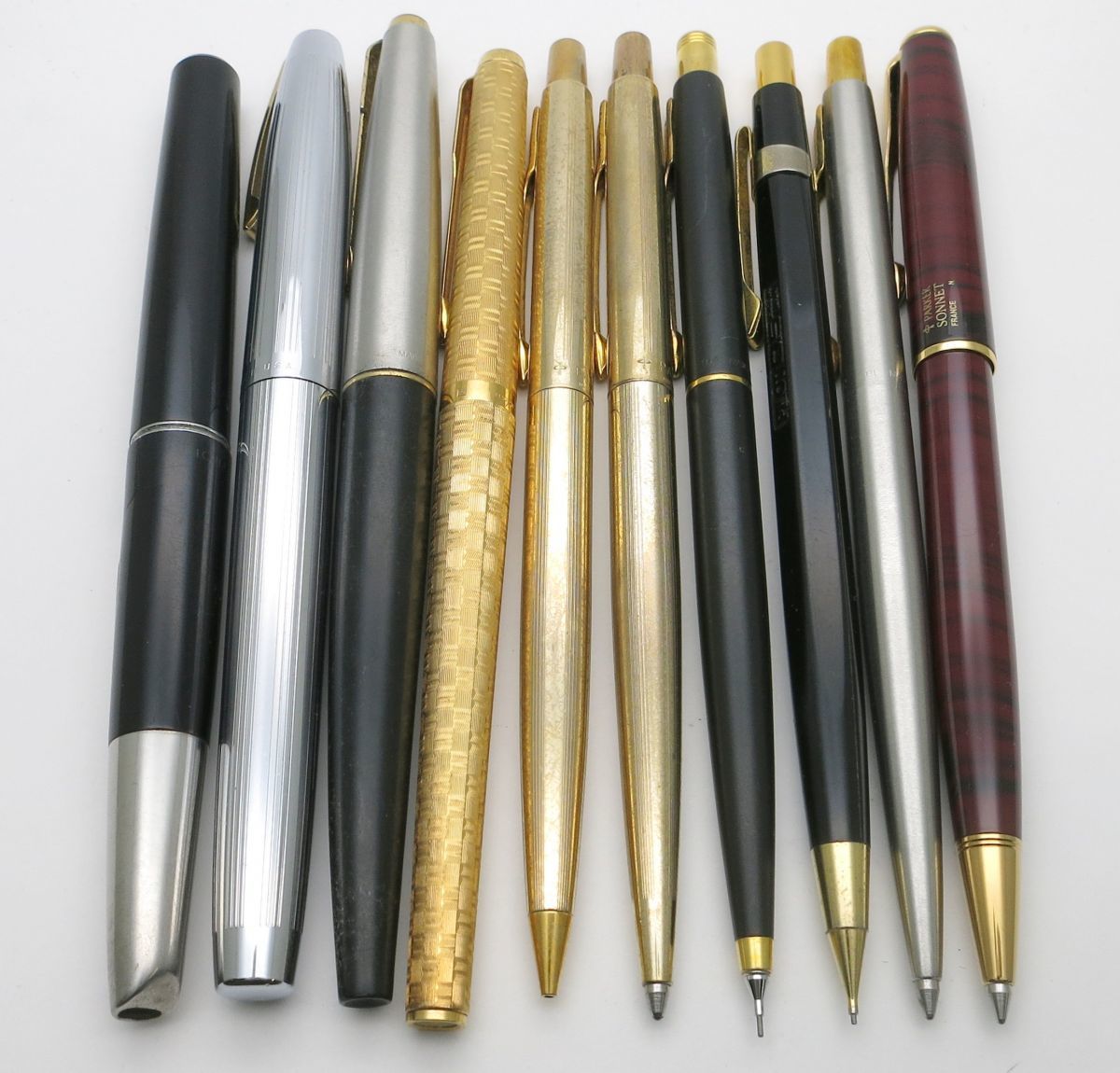1000円スタート 文房具 10本まとめ Pilot パイロット Parker パーカー Sheaffer シェーファー 万年筆 ボールペン シャープペン P パイロット 売買されたオークション情報 Yahooの商品情報をアーカイブ公開 オークファン Aucfan Com