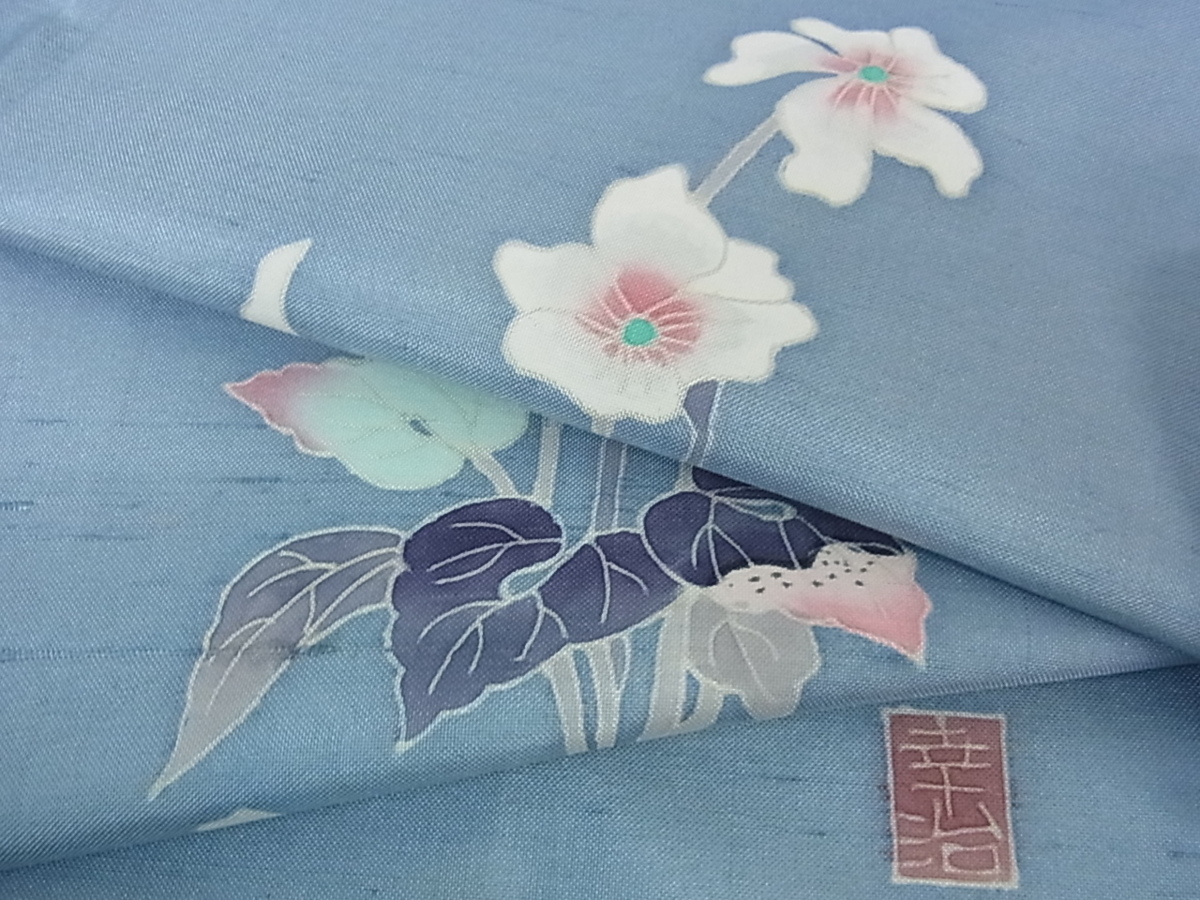 石川県指定無形文化財 牛首紬 平和屋-こころ店□極上 白山工房 白山 