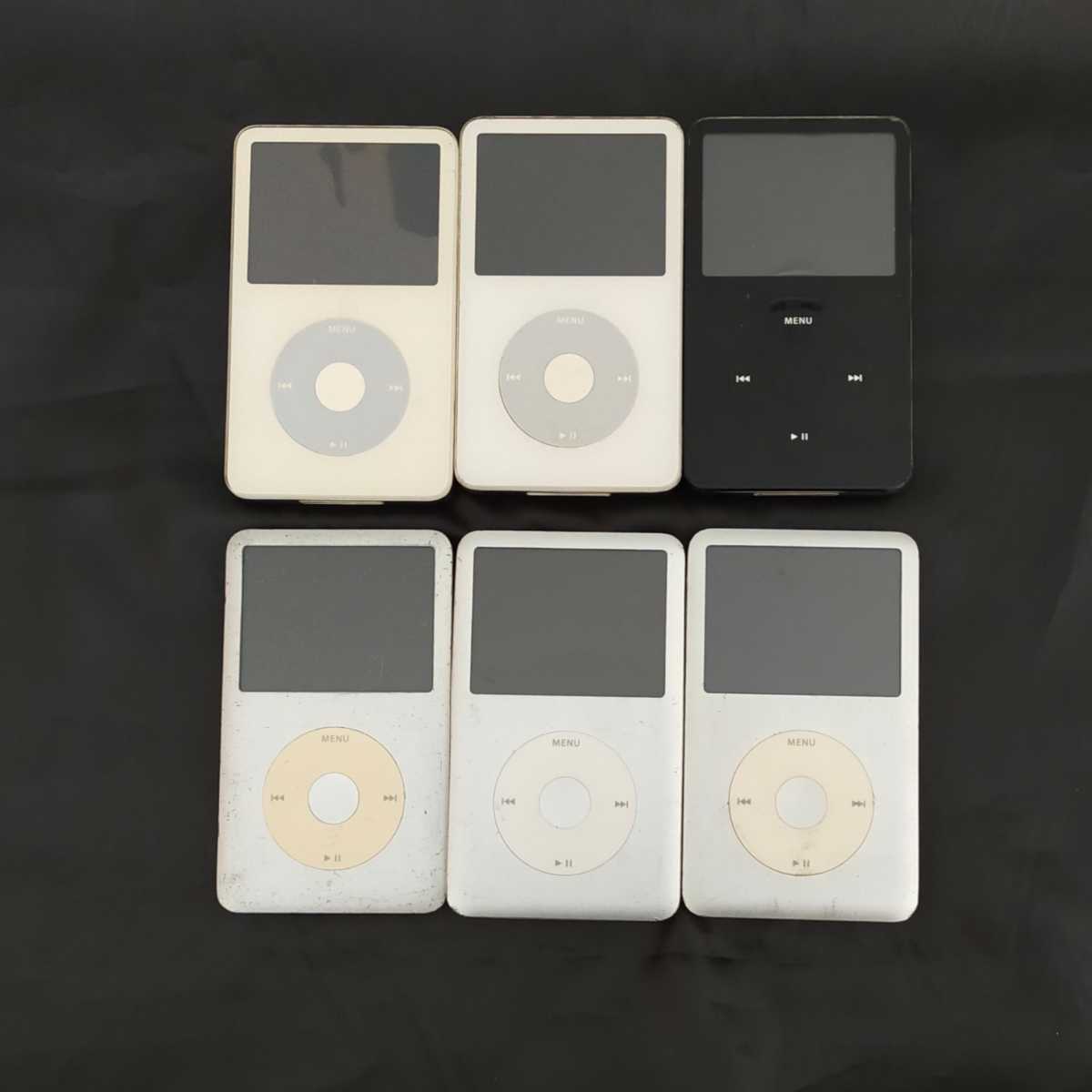 ジャンク】Apple iPod classic 第5世代 第6世代 まとめて6台セット 60GB