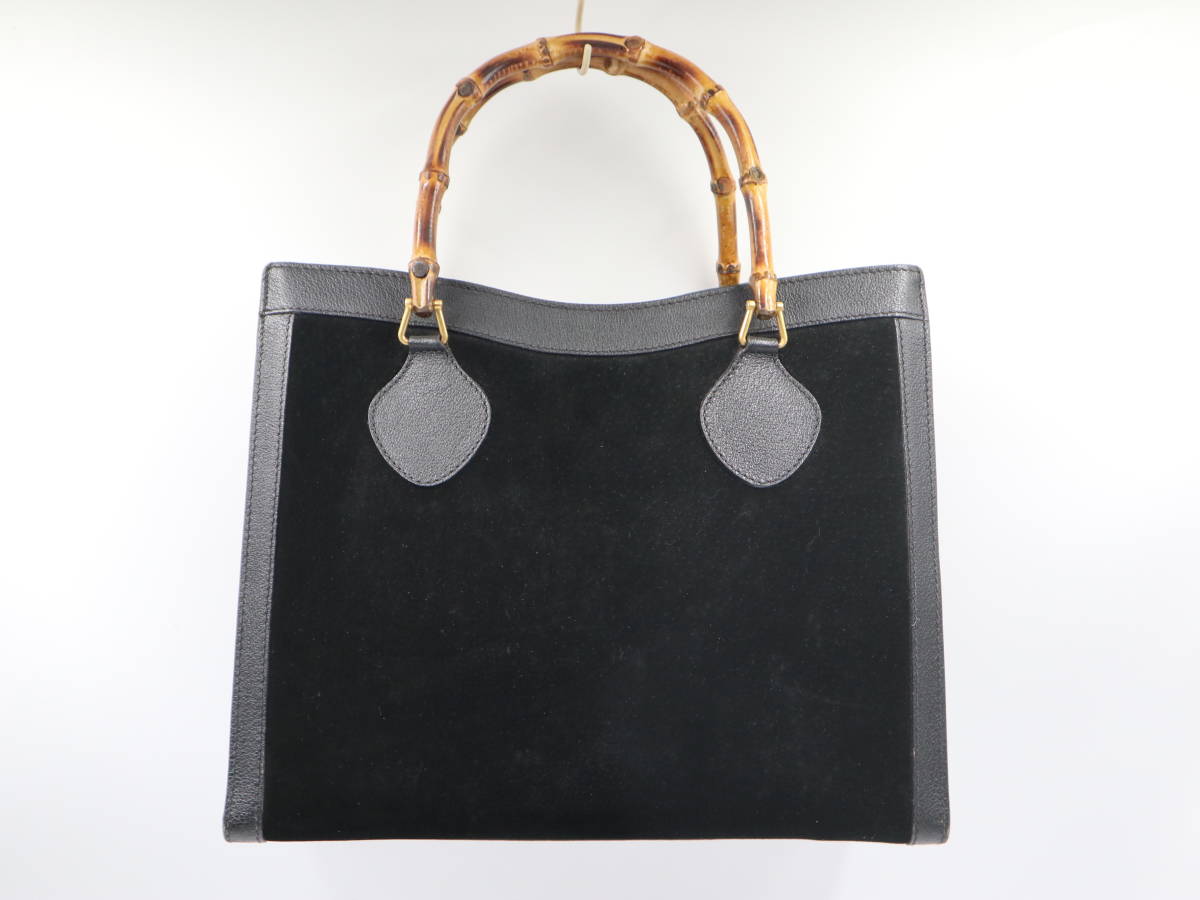 ハンドバッグ グッチ GUCCI レディース バンブー レザー ゴールド金具 