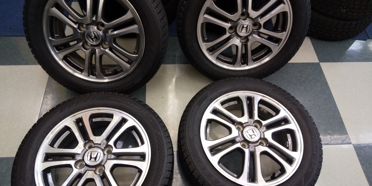 レビュー好評 ホンダNシリーズ純正14インチアルミホイール 