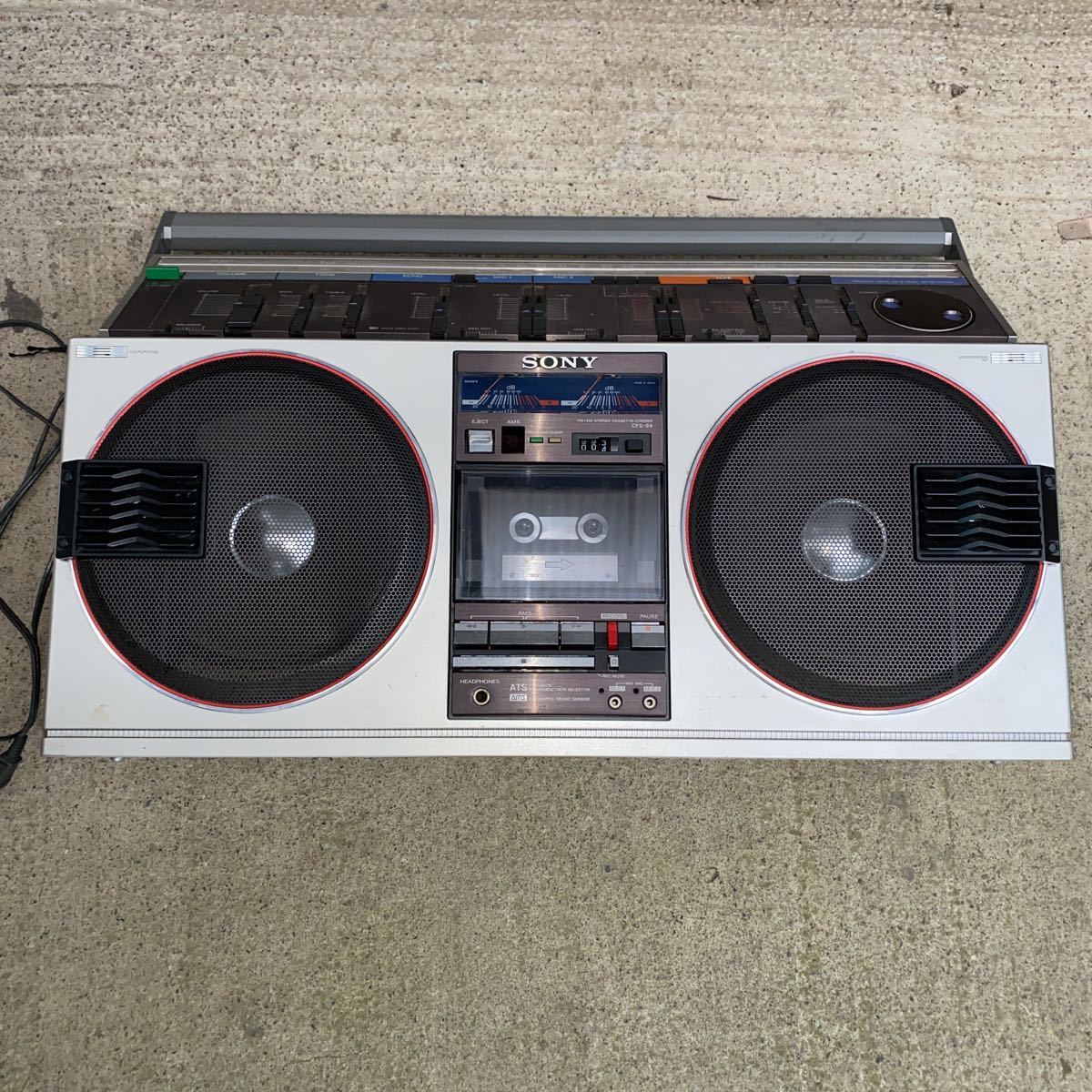 SONY CFS-99 ラジオ・カセットプレーヤー Sony CSF-99 