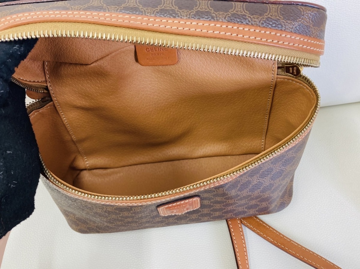 送料無料/希少品!!】CELINE/セリーヌ オールドセリーヌ バニティバッグ 