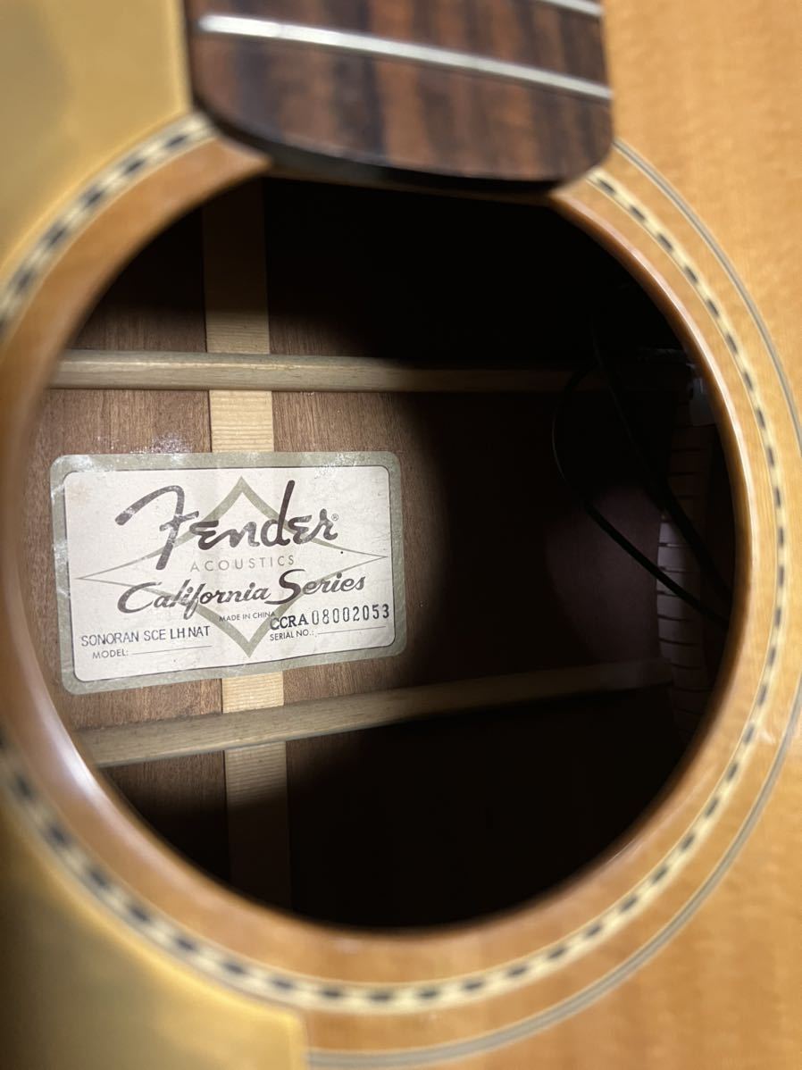 Fender Fender Sonoran SCE LH NAT レフティ エレアコ(フェンダー