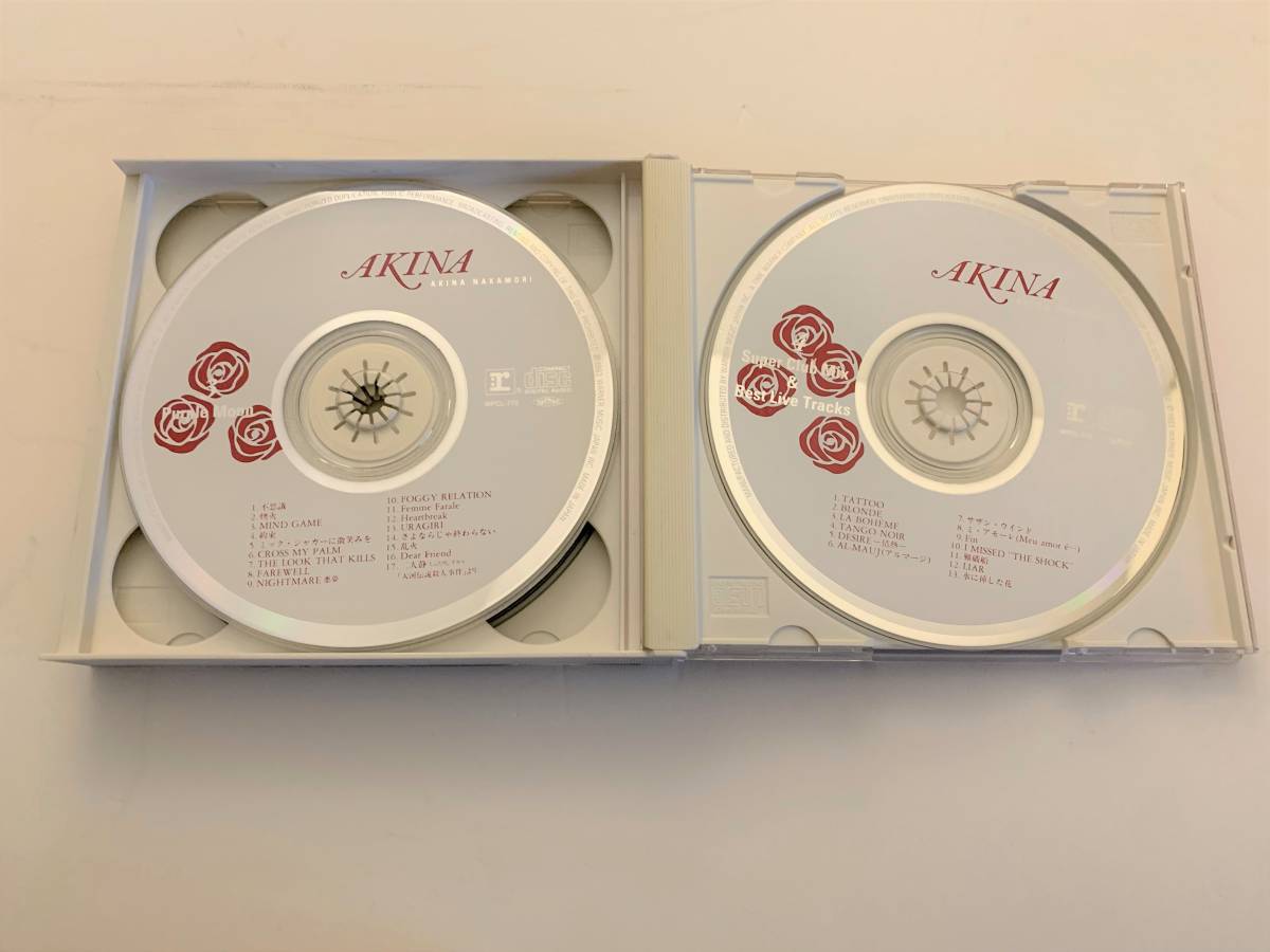 中森明菜 AKINA 4枚組ベスト 初回通常盤仕様CD 廃盤希少品(中森明菜