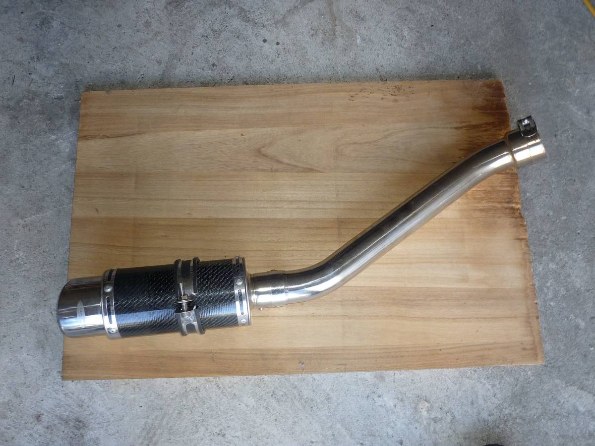 DELKEVIC YZF-R1 02-03 5PW スリップオンマフラー カーボン(マフラー