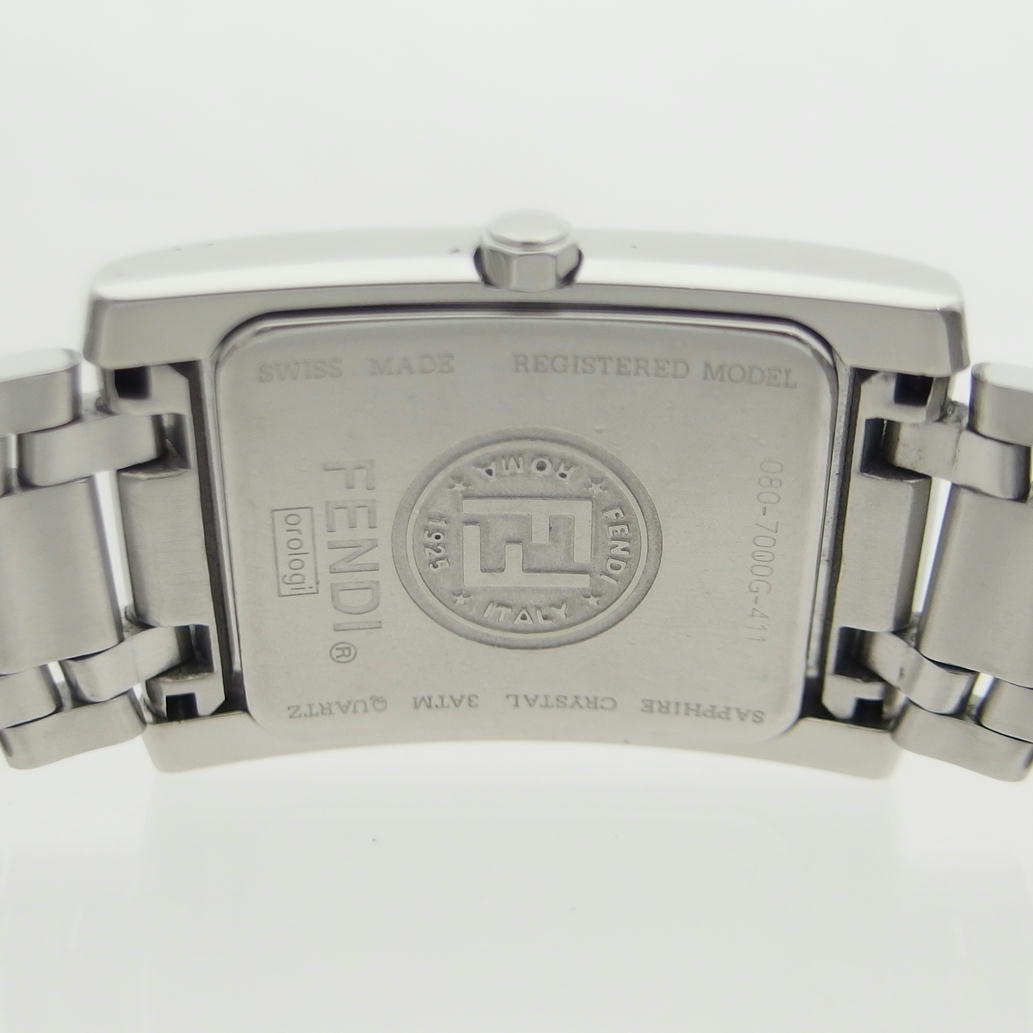 1円【一般中古】FENDI フェンディ/オロロジ/ピンク文字盤/スクエア