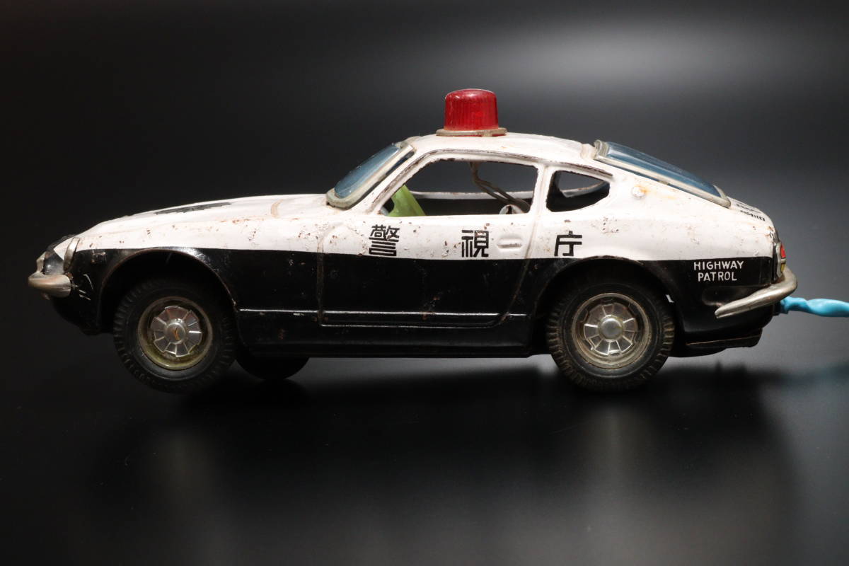 ブリキ イチコー Z FAIRLADY 当時物 fan 日産 - フェアレディZパトカー