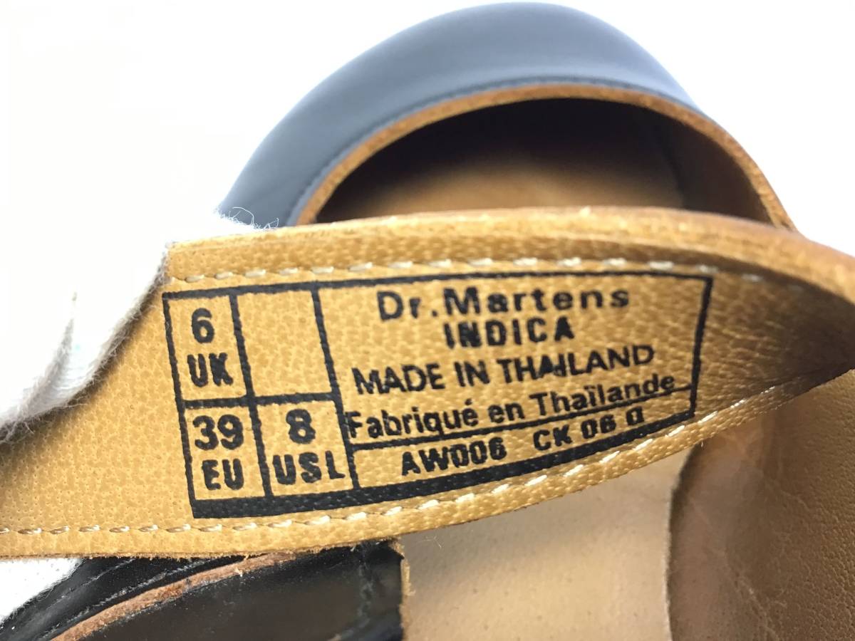 Dr.Martens ワンストラップ シューズ サイズ UK6 約25cm ブラック/黒 