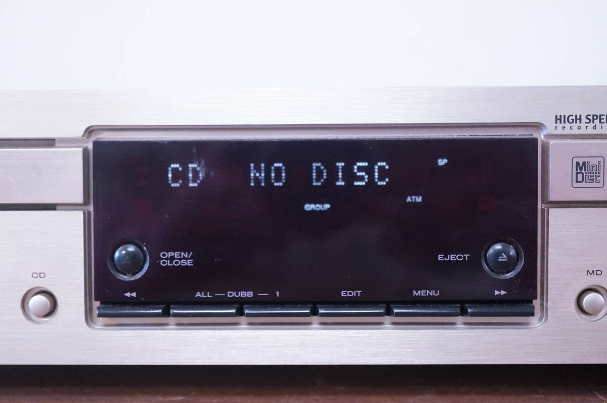 CM6001 marantz マランツ 高級CD⁄MDデッキ 当時6万 コンビネーション