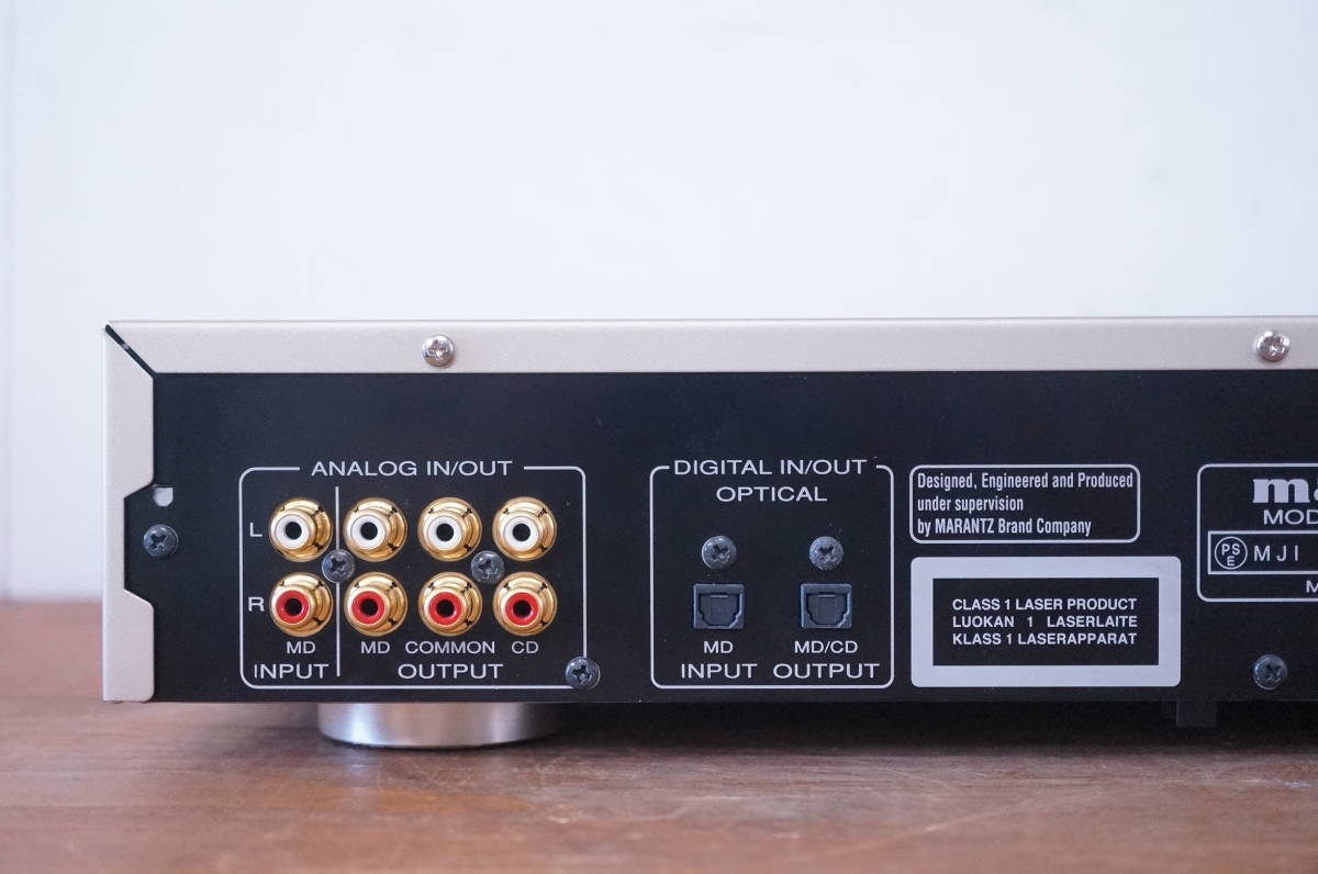 CM6001 marantz マランツ 高級CD⁄MDデッキ 当時6万 コンビネーション